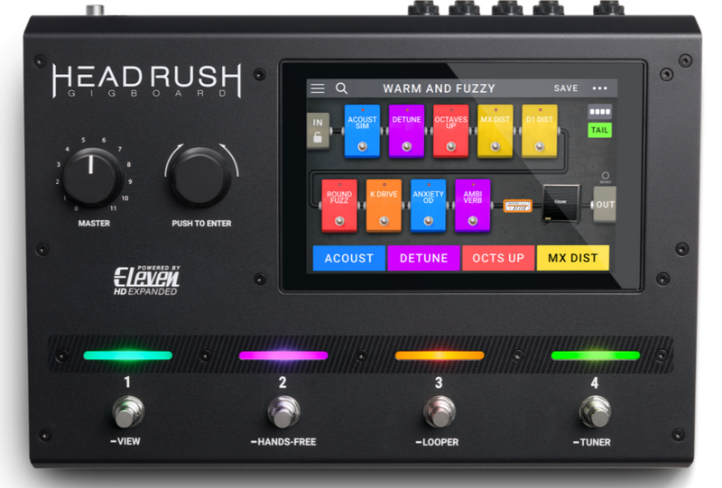 Coiffure de coiffure ultra-portable Guitare FX AMP AMP Modeling Processeur Powered