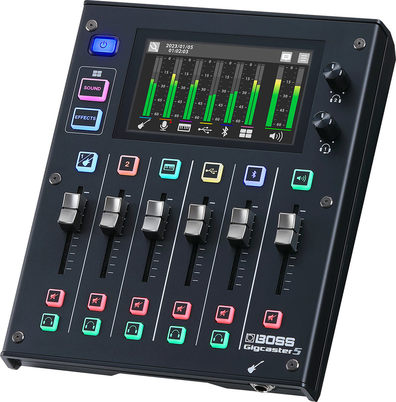 Boss GCS-5 5 Channel Recording / Streaming Mixer