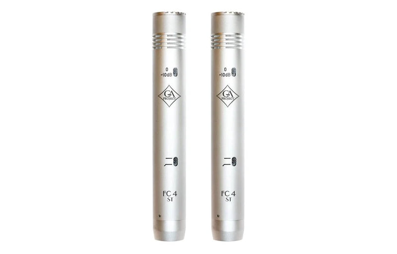 Golden Age Project FC 4 ST Microphone à condensateur à petite capsule (paire stéréo assortie)