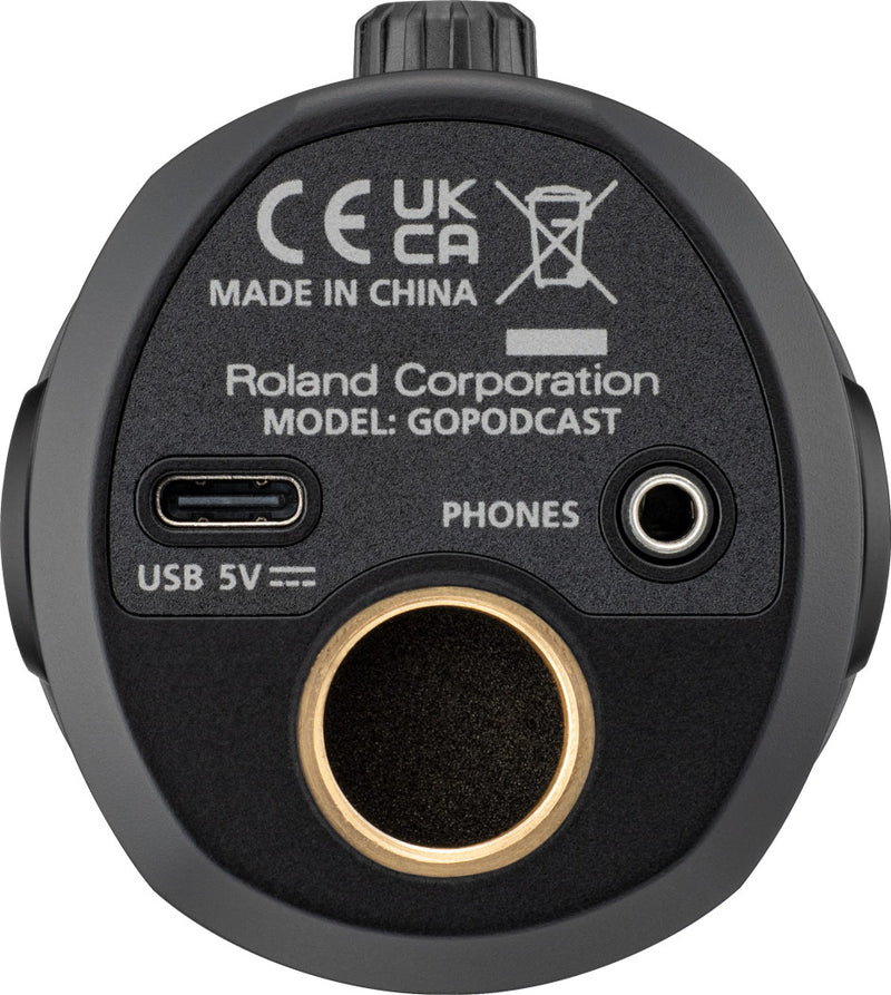 Roland GO PODCAST USB Podcast Microphone
