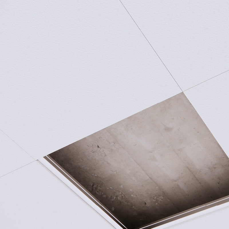 Primacoustic STRATOTILES Glass Wool Ceiling Tiles With Hidden A Edge (Paintable White) - 24x48x1" (6 Pack)