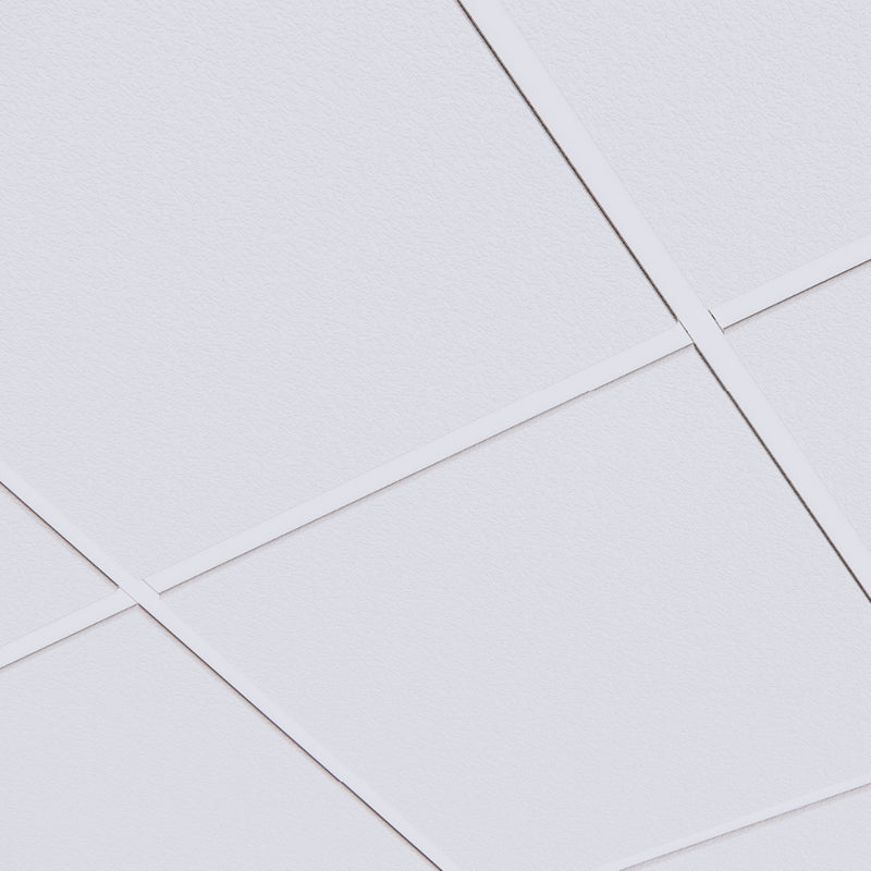 Primacoustic STRATOTILES Glass Wool Ceiling Tiles With Reveal Edge (Paintable White) - 24x48x1" (6 Pack)