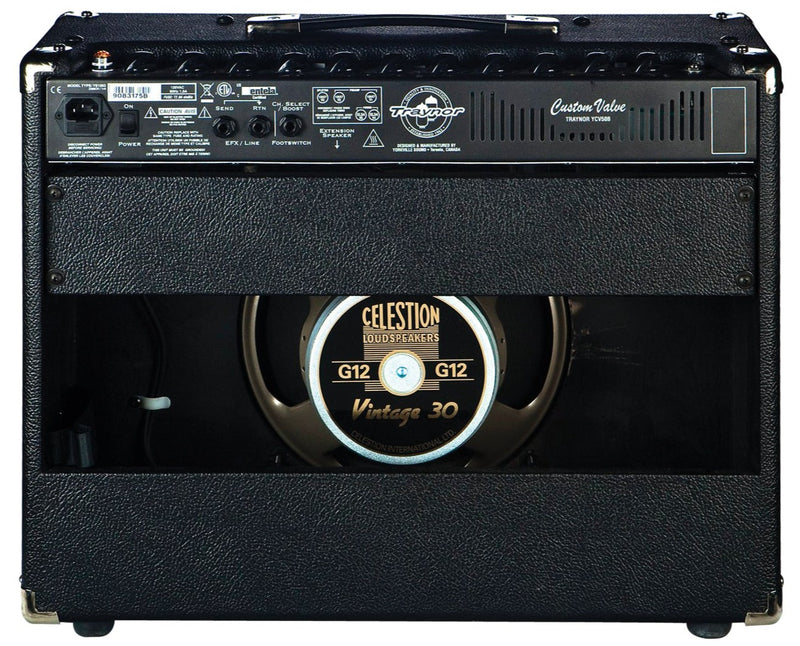 Traynor YCV50B Custom Valve 50W Combo guitare tout lampe 12"