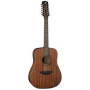 Luna GYP D12 MAH Gypsy 12 String Acoustic Guitar (Satin Natural)