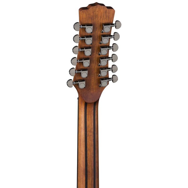 Luna GYP D12 MAH Gypsy 12 String Acoustic Guitar (Satin Natural)