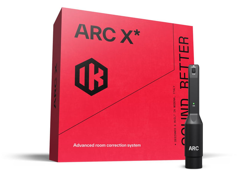 IK Multimedia AC-X-HCD-IN Advanced Room Correction System With Microphone