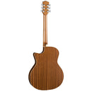 Luna HEN PA SPR Henna Paradise Acoustic/Electric Guitar (Satin Natural)