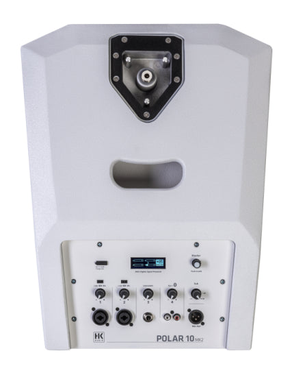 HK Audio POLAR 10 MKII 2000W Active Column Loudspeaker System (White)