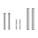 DiMarzio GH1201 Humbucking Mounting Hardware Kit (Chrome) - Bridge Position