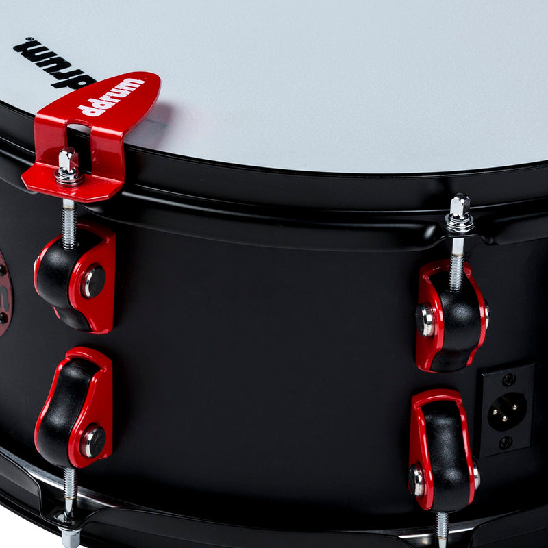 DDrum HYBRID Snare Drum (Satin Black) - 6x13
