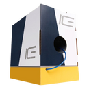 Ice Cable 22-2/SOLID 22-2 Solid Core Alarm Cable - 1000ft Box