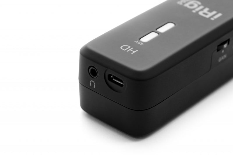 IK Multimedia IRIG PRE HD USB Preamp for iPad/Mac/iPhone/PC