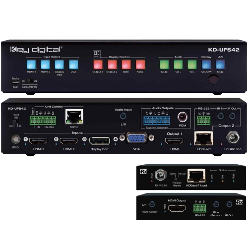 Key Digital KD-UFS42 Universal Format Switcher
