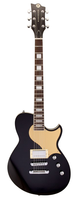 Reverend ROUNDHOUSE JR Electric Guitar (Midnight Black (AG))