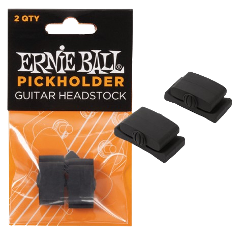 Ernie Ball 9641EB Pickholder Guitar Headstock - 2 Pack
