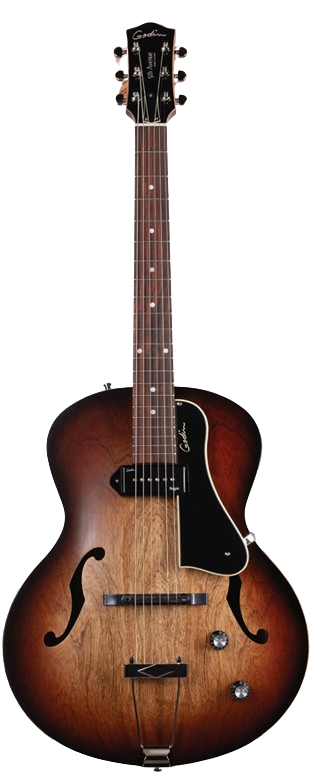 Godin Guitars 5TH AVENUE KINGPIN P90 Semi Hollow Electric Guitar (Vintage Burst)