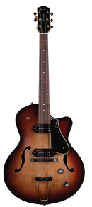 Godin Guitars 5TH AVENUE KINGPIN II Semi Hollow Electric Guitar (Vintage Burst)