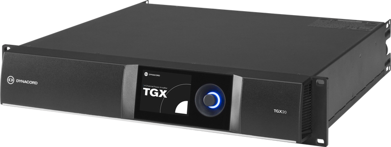 Dynacord TGX20 DSP Live Power Amplifier - 4 x 5000 W