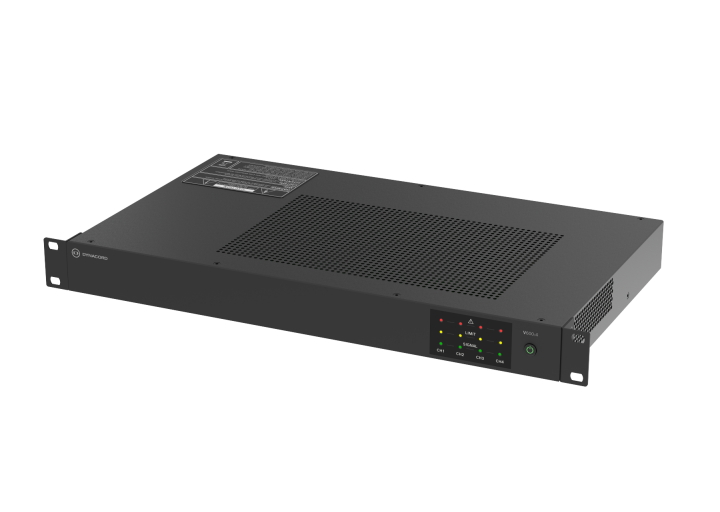 Dynacord V600:4 Amplificateur de puissance multicanal pour installations commerciales