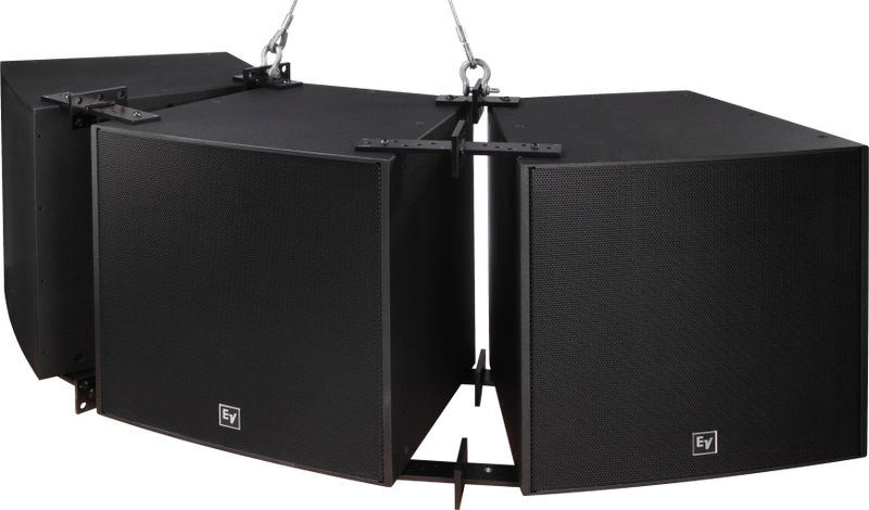 Electro-Voice EVH-1152D/66-BLK Premium Arrayable Point-Source Coaxial Horn Loaded Loudspeaker (Black)