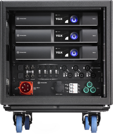 Dynacord SR20TGX-US Pre Configured System Rack For TGX Series Amplifiers