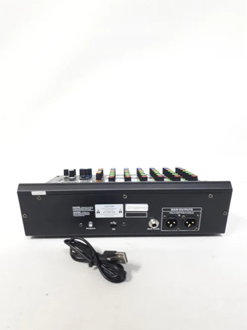 Music8 M8-MX-6 USB 8-Channel Mixing Console