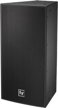 Electro-Voice EVF-1122D/96-PIB Premium Arrayable Point-Source Loudspeaker (Partially Weather Resistant, Black) - 12"