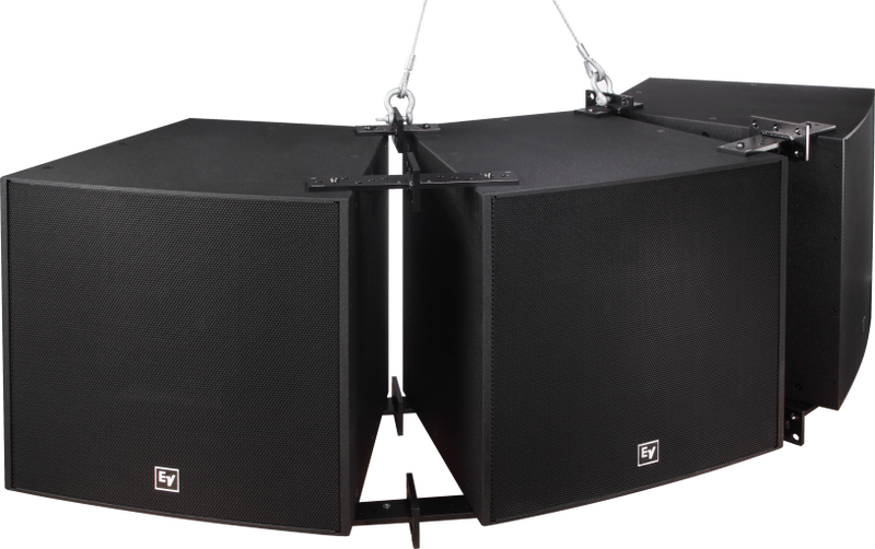 Electro-Voice EVH-1152D/66-BLK Premium Arrayable Point-Source Coaxial Horn Loaded Loudspeaker (Black)