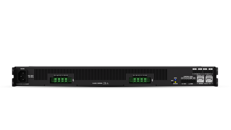 Dynacord IX60-4-US 4 Channel Networked Multichannel DSP Amplifier - 6KW