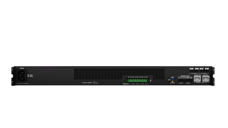 Dynacord IX15-4-US 4 Channel Networked Multichannel DSP Amplifier - 1.5KW