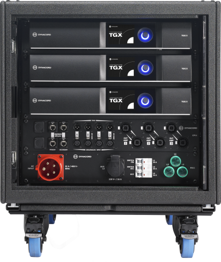 Dynacord SR20TGX-US Pre Configured System Rack For TGX Series Amplifiers