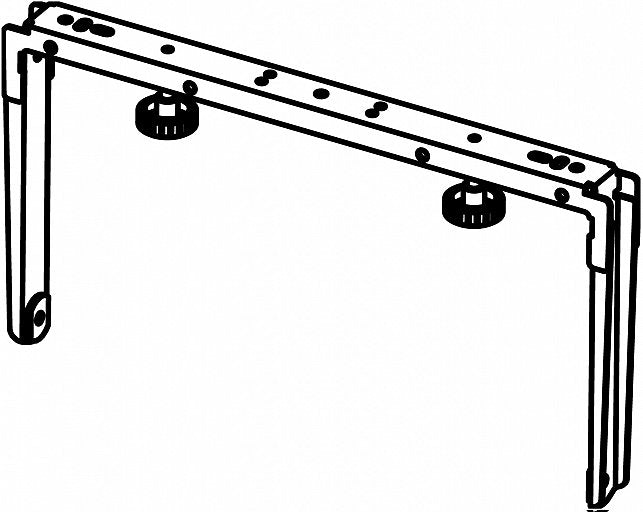 Electro-Voice MFX-UB600-B U-Bracket For MFX-15MC Stage Monitor (Black)