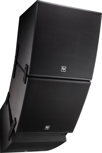 Electro-Voice EVH-1152D/66-BLK Premium Arrayable Point-Source Coaxial Horn Loaded Loudspeaker (Black)
