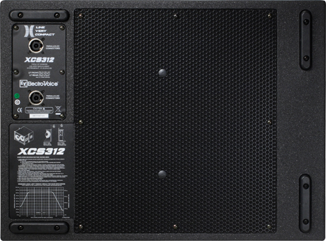 Electro-Voice XCS312-BLK Cardioid Bi Amp Subwoofer (Black)