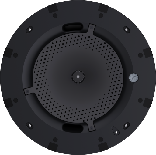 Electro-Voice EVID-C8.2HC-G2 Bezel Less High Ceiling Speaker (White, Pair) - 8"