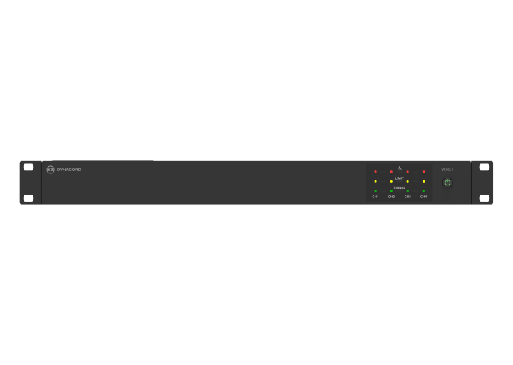 Dynacord V600:4 Amplificateur de puissance multicanal pour installations commerciales