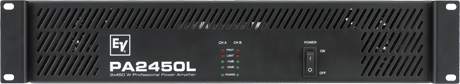 Electro-Voice PA-2450L-120V Rackmount 2-Channel Power Amplifier - 450W