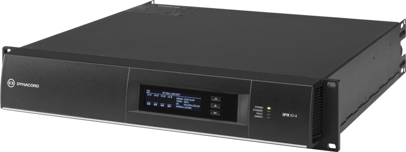 Dynacord IPX10-4 Multi Channel Installation DSP Class-D Amplifier - 4 x 2500 W