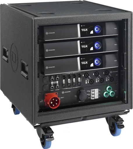 Dynacord SR20TGX-US Pre Configured System Rack For TGX Series Amplifiers