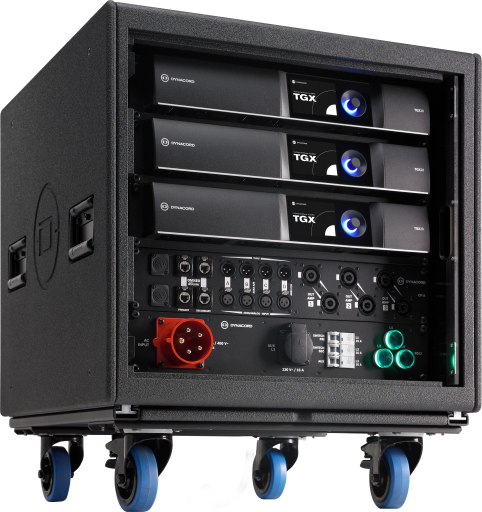 Dynacord SR20TGX-US Pre Configured System Rack For TGX Series Amplifiers