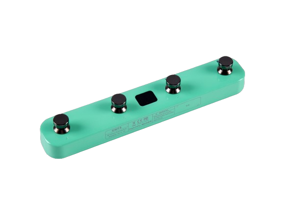 GTRS Guitars GWF4 Series Wireless Footswitch (Green)