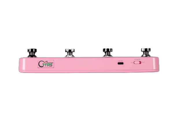 GTRS Guitars GWF4 Series Wireless Footswitch (Pink)