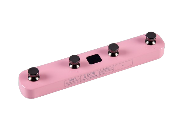 GTRS Guitars GWF4 Series Wireless Footswitch (Pink)