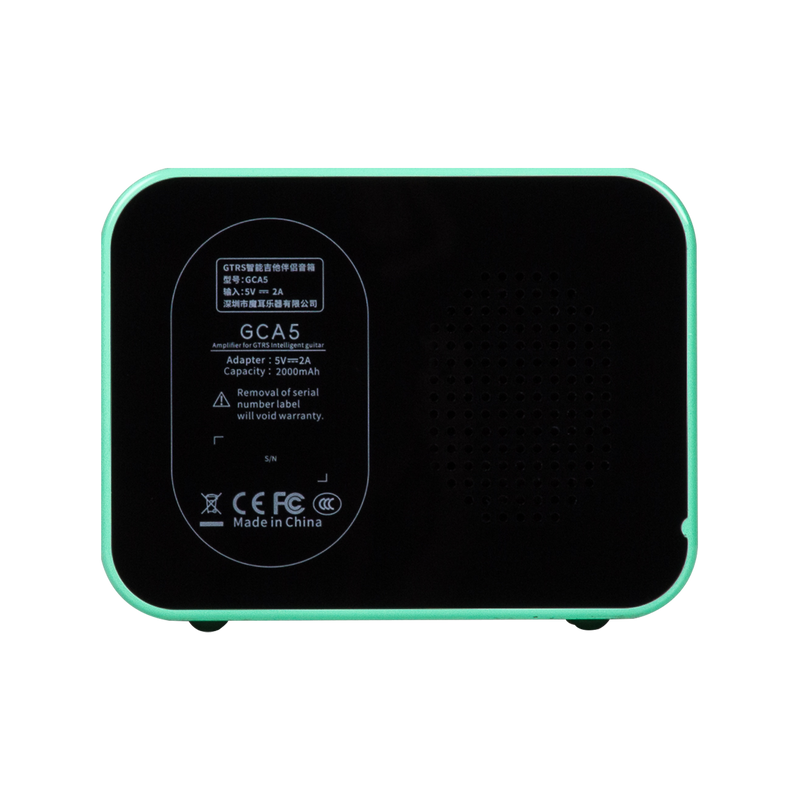 GTRS Guitars GCA5 Series Mini Bluetooth Amplifier (Green)