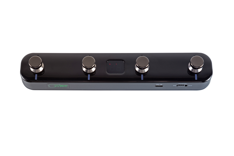 GTRS Guitars GWF4 Series Wireless Footswitch (Black)