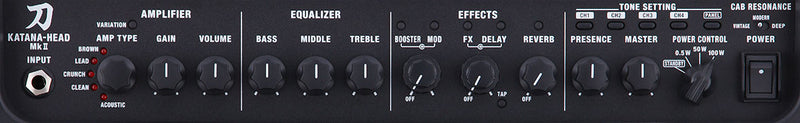 Boss KATANA HEAD MK2 100W Guitar Amplifier Head