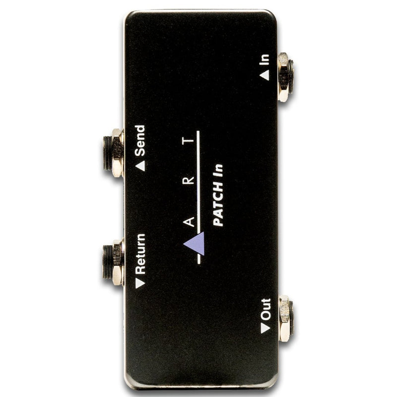 ART PATCHIN Pro Audio Patchin Pédalier Compact Patch-Bay / Point d'insertion