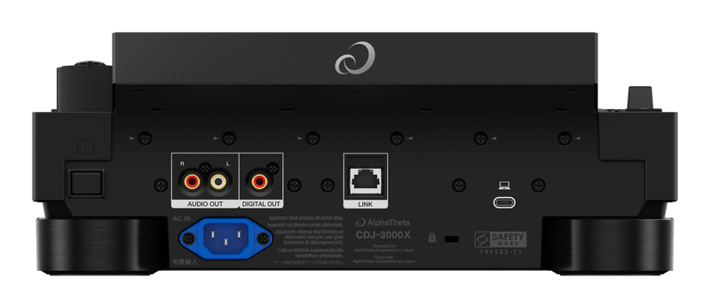 AlphaTheta CDJ-3000X Professional DJ Media Player
