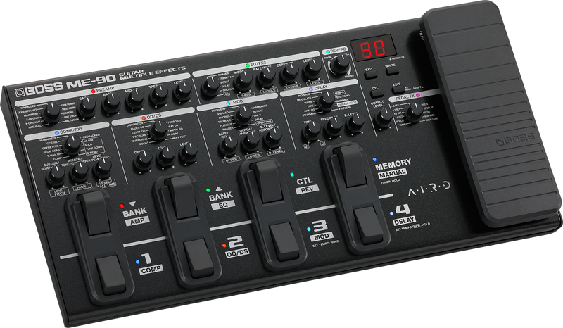 Boss ME-90 Processeur de guitare tout-en-un avec des amplis et effets de boss premium