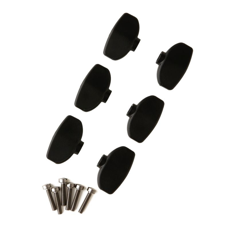 PRS PAHSE III Butter des tuner des ailes - Ensemble de 6 (noir)